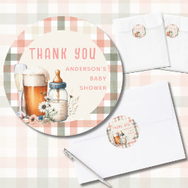 Adesivo CÓDIGO Saúde Bebê Garrafas de pêssego quebram Chá