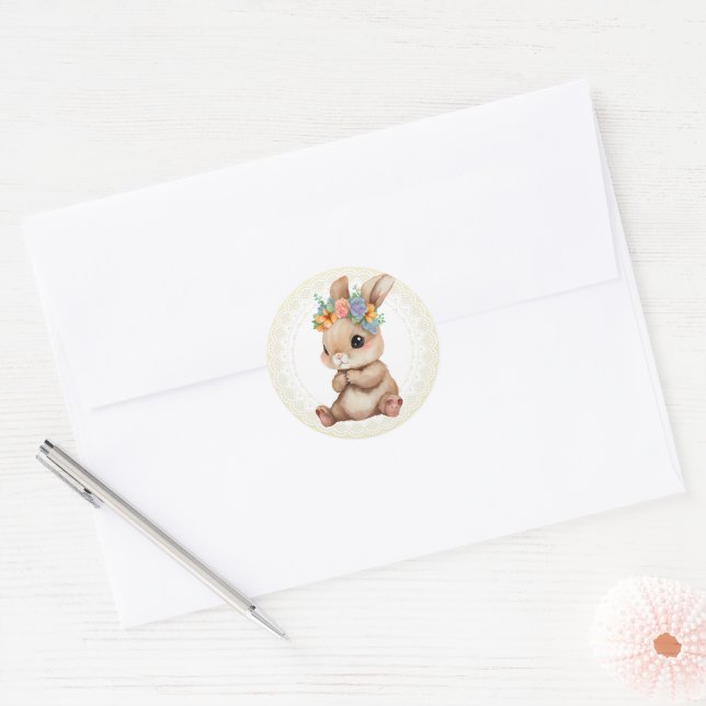Adesivo Coelhinho  (Envelope)