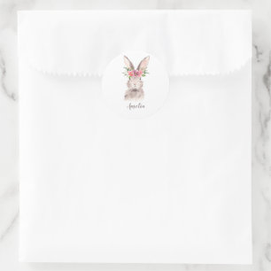 Adesivo Coelhinho Bonito Personalizado