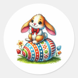 Adesivo Coelhinho da Páscoa Encantado