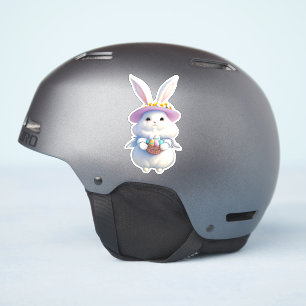 Adesivo Coelhinho de Páscoa bonito 01