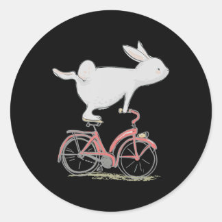 Adesivo Coelho Bonito Na Bicicleta De Ciclo De Bicicleta