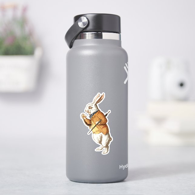 Adesivo Coelho Branco (HidroFlask)