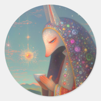 Adesivo Coelho Celestial
