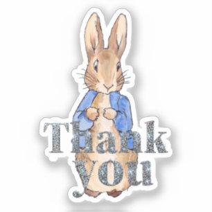 Adesivo Coelho clássico Bunny jaqueta azul