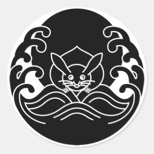 Adesivo Coelho da onda lua