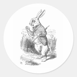 Adesivo Coelho de  Alice's Adventures in Wonderland