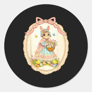 Adesivo Coelho feliz coelho engraçado para crianças menina