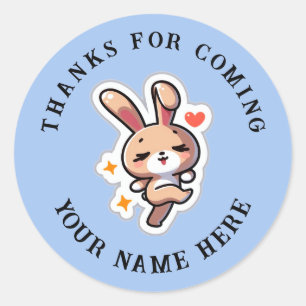 Adesivo Coelho Personalizado