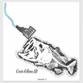 ADESIVO COEUR D'ALENE - UM PATRIOT DE IDENTIFICAÇÃO DE BAS