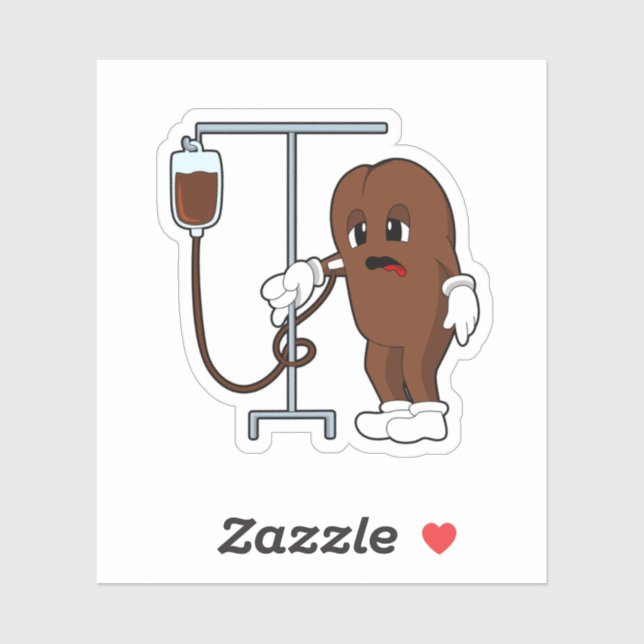 Adesivo Coffee bean with Coffee pot (Folha)