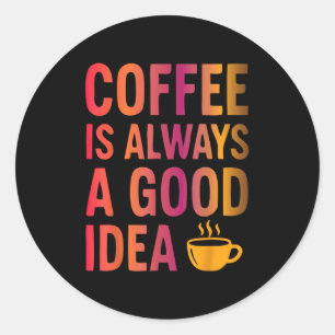 Adesivo Coffee Cote - Manhã Viciada Em Cafeína