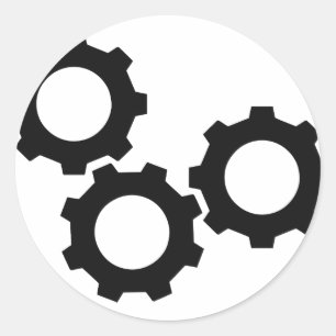 Adesivo cog preto das rodas