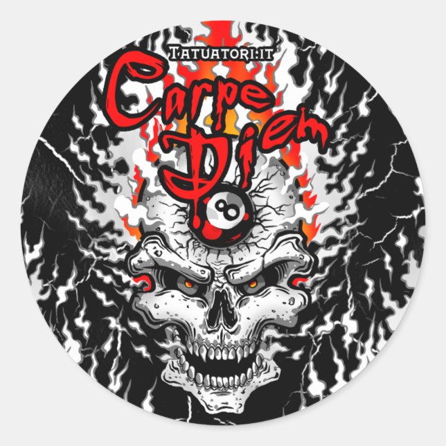 Adesivo Cogli l'Attimo (Frente)