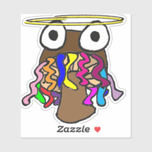 Adesivo Cogumelo de Dreadlocks do halo