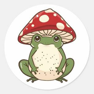Adesivo cogumelo-do-sapo-bobo