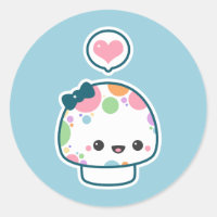 Cogumelo Dotado De Pastel Polka