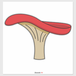 Adesivo Cogumelo Vermelho