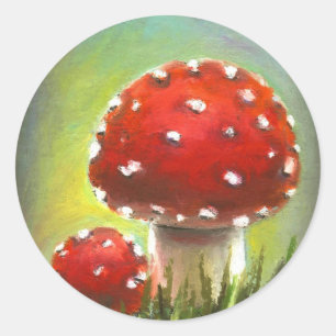 Adesivo Cogumelos