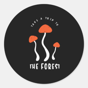 Adesivo Cogumelos Engraçados Engraçados Dizendo Seletor 