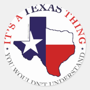 Adesivo Coisa de Texas