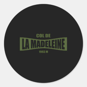 Adesivo Col De La Madeleine Cycling Bike