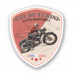 Adesivo Col de Turini, Alpes Marítimos
