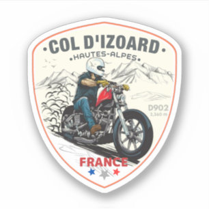 Adesivo Col d'Izoard D 902 Maciço do Queyras