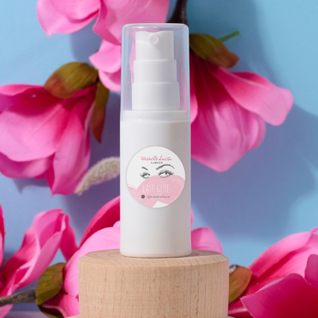 Adesivo Cola Preta Lash Cor-de-Rosa Preta (Criador carregado)