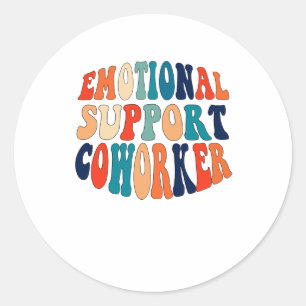 Adesivo Colaborador de Suporte Emocional