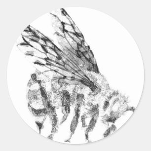 Adesivo Colagem de abelhas