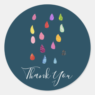 Adesivo Colagem de Artes de Chuva Belo Boho