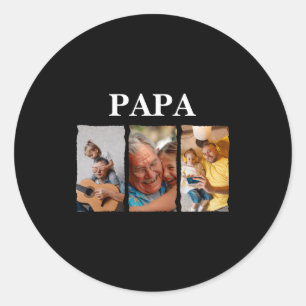 Adesivo Colagem de Fotos Presente Papa D