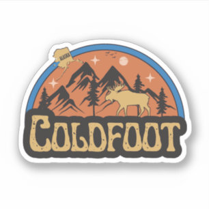 Adesivo Coldfoot, Alaska Sticker