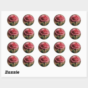 Adesivo Coleção Blooming Elegance Rosa Sticker