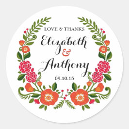 Adesivo Coleção Bohemian Summer Wedding