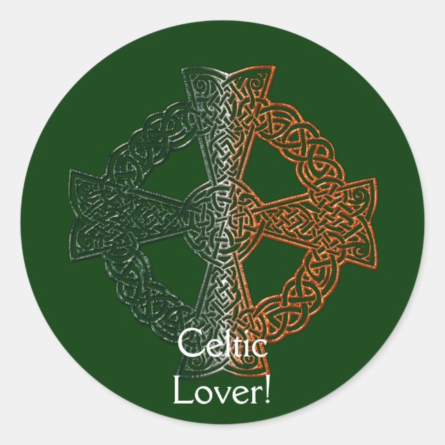 Adesivo Coleção CELTIC CROSS IRISH CLASSICS (Frente)