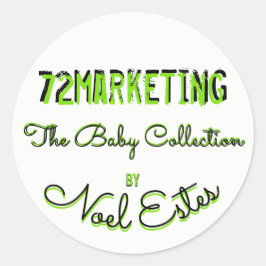 Adesivo Coleção de bebês de 72 marketing