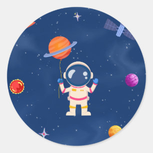 Adesivo Coleção de Festas de Espaço!
