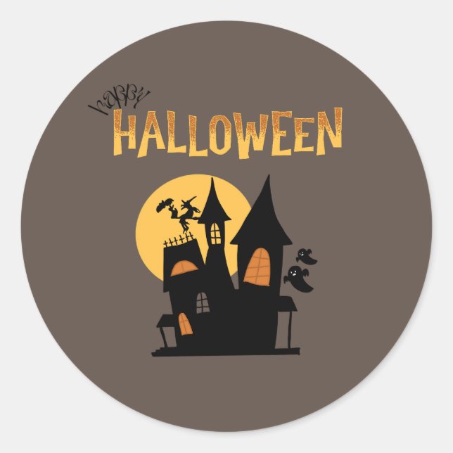 Adesivo Coleção de Festas de Halloween! (Frente)