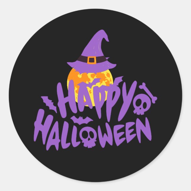 Adesivo Coleção de Festas de Halloween! (Frente)