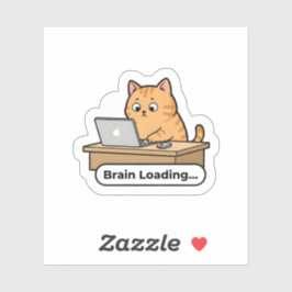 Adesivo Coleção de Memes de Gato com IA