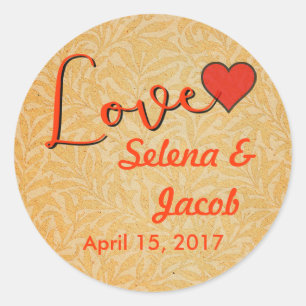 Adesivo Coleção de Pintura Vintage Tulip Morris