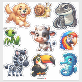 Adesivo Coleção de Stickers Wonderland Encantados
