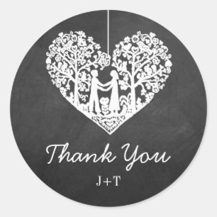 Adesivo Coleção de suspensão do casamento do quadro da