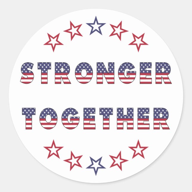 Adesivo Coleção do Partido das Eleições dos EUA! (Frente)