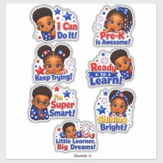 Adesivo Coleção Little Learners Spark & Shine