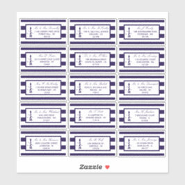 Adesivo Coleção Náutica De Casamentos De Faróis