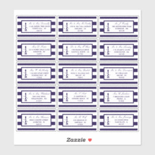 Adesivo Coleção Náutica De Casamentos De Faróis