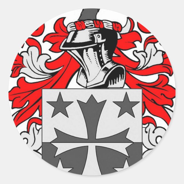 Adesivo Coleman (Irlandês) Casaco de Armas (Frente)